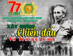 CÔNG AN NHÂN DÂN VIỆT NAM - 77 NĂM XÂY DỰNG, CHIẾN ĐẤU VÀ TRƯỞNG THÀNH