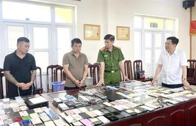 Công an tỉnh Hà Nam triệt phá ổ nhóm trộm cắp tài sản tại chùa Tam Chúc