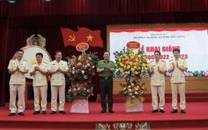 Trường Cao đẳng An ninh nhân dân I khai giảng năm học mới