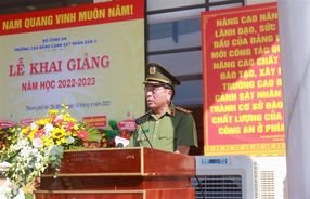 Xây dựng Trường Cao đẳng Cảnh sát nhân dân II trở thành cơ sở giáo dục nghề nghiệp uy tín, chất lượng