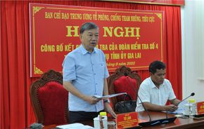 Xử lý cán bộ sai phạm “Không có vùng cấm, không có ngoại lệ”