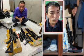 Bắc Giang: Bắt giữ 02 đối tượng có hành vi tàng trữ, vận chuyển, mua bán trái phép vũ khí quân dụng