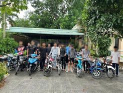 Bà Rịa – Vũng Tàu: Khởi tố 9 thanh thiếu niên đua xe trái phép
