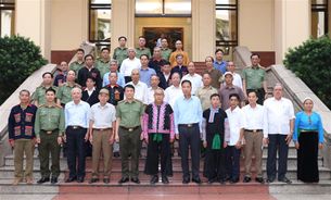 Bộ Công an gặp mặt Đoàn đại biểu người uy tín trong dân tộc thiểu số tỉnh Hòa Bình