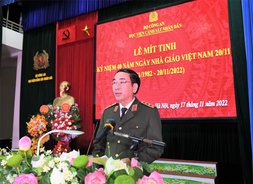 Phát huy vai trò là cơ sở giáo dục đào tạo trọng điểm của ngành Công an