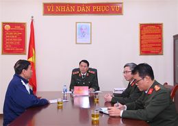 Lãnh đạo Bộ Công an tiếp công dân định kỳ tháng 12/2022