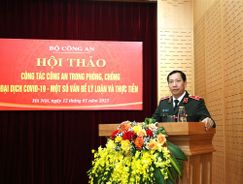 Lực lượng Công an nhân dân sẵn sàng các phương án ứng phó với dịch bệnh trong tình hình mới