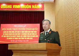 Tiếp tục đẩy mạnh triển khai thực hiện Đề án 06 trong lực lượng Công an nhân dân