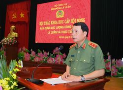 Xây dựng lực lượng Công an cơ sở - lý luận và thực tiễn