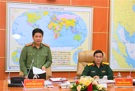 Giao ban công tác giữa hai Cơ quan Thường trực Bộ Quốc phòng - Bộ Công an trong thực hiện Nghị định số 03