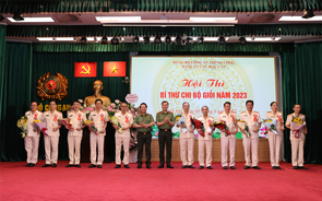 Đảng bộ Cục Hậu cần tổ chức Hội thi Bí thư Chi bộ giỏi năm 2023