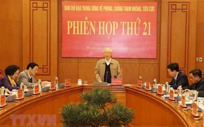 Tăng cường sự lãnh đạo của Đảng đối với công tác phòng, chống tham nhũng, tiêu cực
