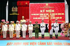 Phấn đấu đưa Học viện Cảnh sát nhân dân sớm trở thành cơ sở giáo dục trọng điểm quốc gia
