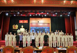 Lực lượng Công an nhân dân quyết tâm học tập, thực hiện thật tốt Sáu điều Bác Hồ dạy và tư tưởng, đạo đức, phong cách của Người