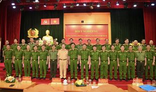 Hội ý nghiệp vụ về tăng cường phòng, chống tội phạm hình sự nổi lên tại một số địa bàn trọng điểm