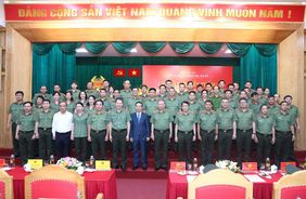 Chủ tịch nước thăm và làm việc với Cục An ninh chính trị nội bộ, Bộ Công an