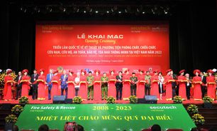 Khai mạc Triển lãm quốc tế về kỹ thuật và phương tiện PCCC & CNCH và thiết bị an ninh, an toàn bảo vệ năm 2023