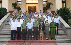 Nâng cao hiệu quả công tác phối hợp giữa Bộ Công an và Bộ Tài nguyên và Môi trường