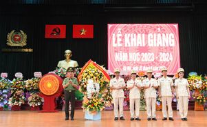 Trường Cao đẳng Cảnh sát nhân dân I khai giảng năm học mới 2023 - 2024