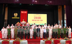 Học viện Chính trị Công an nhân dân khai giảng năm học mới 2023 - 2024