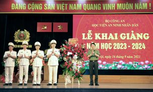 Học viện An ninh nhân dân khai giảng năm học mới 2023 - 2024