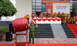 Đại học Cảnh sát nhân dân và Cao đẳng Cảnh sát nhân dân II khai giảng năm học mới