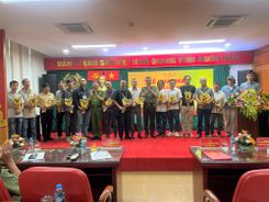 Khai mạc Trại sáng tác mỹ thuật với chủ đề “Cảnh sát cơ động – 50 năm xây dựng, chiến đấu và trưởng thành”
