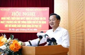 Triển khai chính sách tín dụng đối với người chấp hành xong án phạt tù đồng bộ, kịp thời, có hiệu quả từ Trung ương đến địa phương