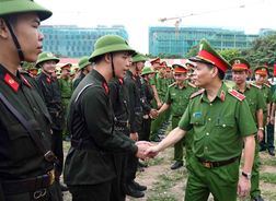 Khai giảng huấn luyện đầu khóa học viên hệ đại học chính quy các trường Công an nhân dân