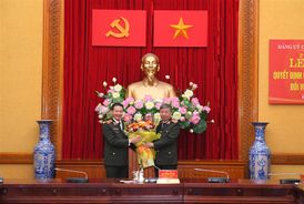 Lễ thông báo Quyết định của Ban Bí thư về công tác cán bộ