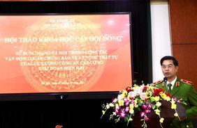 Nâng cao hiệu quả sử dụng mạng xã hội trong công tác vận động quần chúng bảo vệ an ninh, trật tự