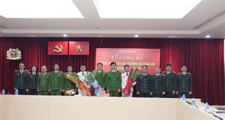 Công bố quyết định điều động, bổ nhiệm tân Cục trưởng Cục Cảnh sát QLHC về TTXH