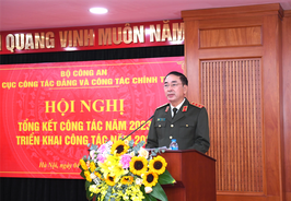 Cục Công tác đảng và công tác chính trị triển khai công tác năm 2024