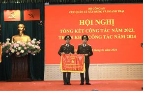 Thứ trưởng Lê Văn Tuyến dự, chỉ đạo Hội nghị triển khai công tác năm 2024 của Cục Quản lý xây dựng và doanh trại