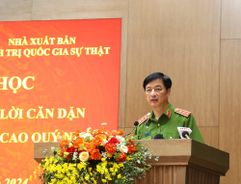 Công an nhân dân khắc ghi lời căn dặn “Danh dự là điều thiêng liêng, cao quý nhất”