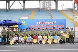 Cục Kỹ thuật nghiệp vụ Bộ Công an khai mạc giải bóng đá nam năm 2024