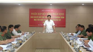 Khẩn trương xây dựng Chương trình mục tiêu quốc gia phòng, chống ma túy đến năm 2030