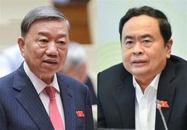 Trung ương giới thiệu đồng chí Tô Lâm làm Chủ tịch nước; đồng chí Trần Thanh Mẫn làm Chủ tịch Quốc hội