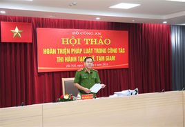Góp phần nâng cao hiệu lực, hiệu quả công tác thi hành tạm giữ, tạm giam