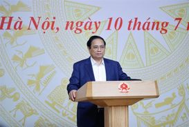 Thủ tướng Phạm Minh Chính: Chỉ bàn làm, không bàn lùi để thúc đẩy mạnh mẽ động lực chuyển đổi số