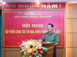 Cục Công nghiệp an ninh tập huấn công tác thi đua, khen thưởng năm 2024