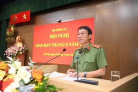 Bộ Công an giao ban công tác tháng 8/2024