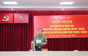 Hướng tới kỷ niệm 80 năm Ngày truyền thống Công an nhân dân (19/8/1945 - 19/8/2025)