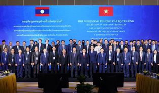 Hội nghị song phương cấp Bộ trưởng giữa Bộ Công an Việt Nam và Bộ Công an Lào