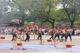 Mãn nhãn với những màn trình diễn ấn tượng tại  Lễ khai mạc Đại hội khỏe Vì an ninh Tổ quốc lần thứ IX