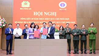 Mối quan hệ phối hợp giữa lực lượng Công an - Y tế ngày càng quan trọng đối với sự phát triển của đất nước và bình yên, hạnh phúc của Nhân dân