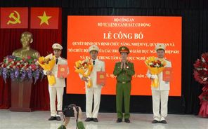 Bộ Tư lệnh Cảnh sát cơ động có 03 Trung tâm Giáo dục nghề nghiệp