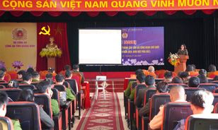 Bồi dưỡng, cập nhật kiến thức, kỹ năng cho cán bộ công đoàn trong Công an nhân dân năm 2024