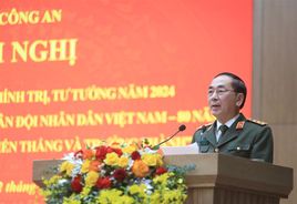 Giao ban công tác chính trị, tư tưởng trong Công an nhân dân năm 2024
