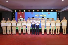 Tân cảng Sài Gòn và Cục Cảnh sát giao thông sơ kết 1 năm phối hợp